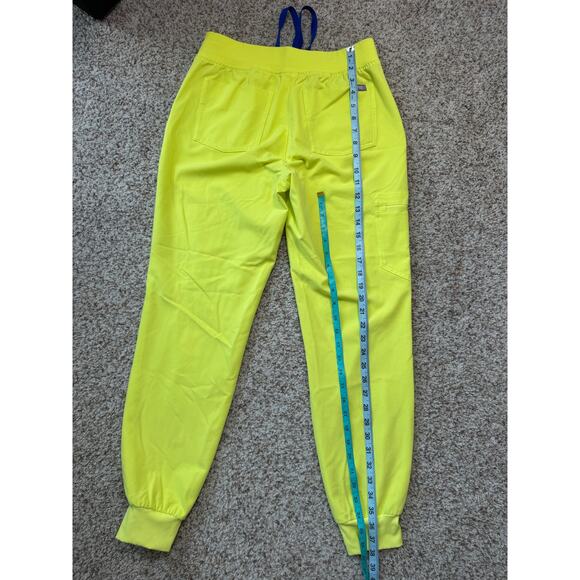 FIGS Jogger Zamora Scrub Pants; Technical Collection; Size Small; Yellow - Picture 4 of 10